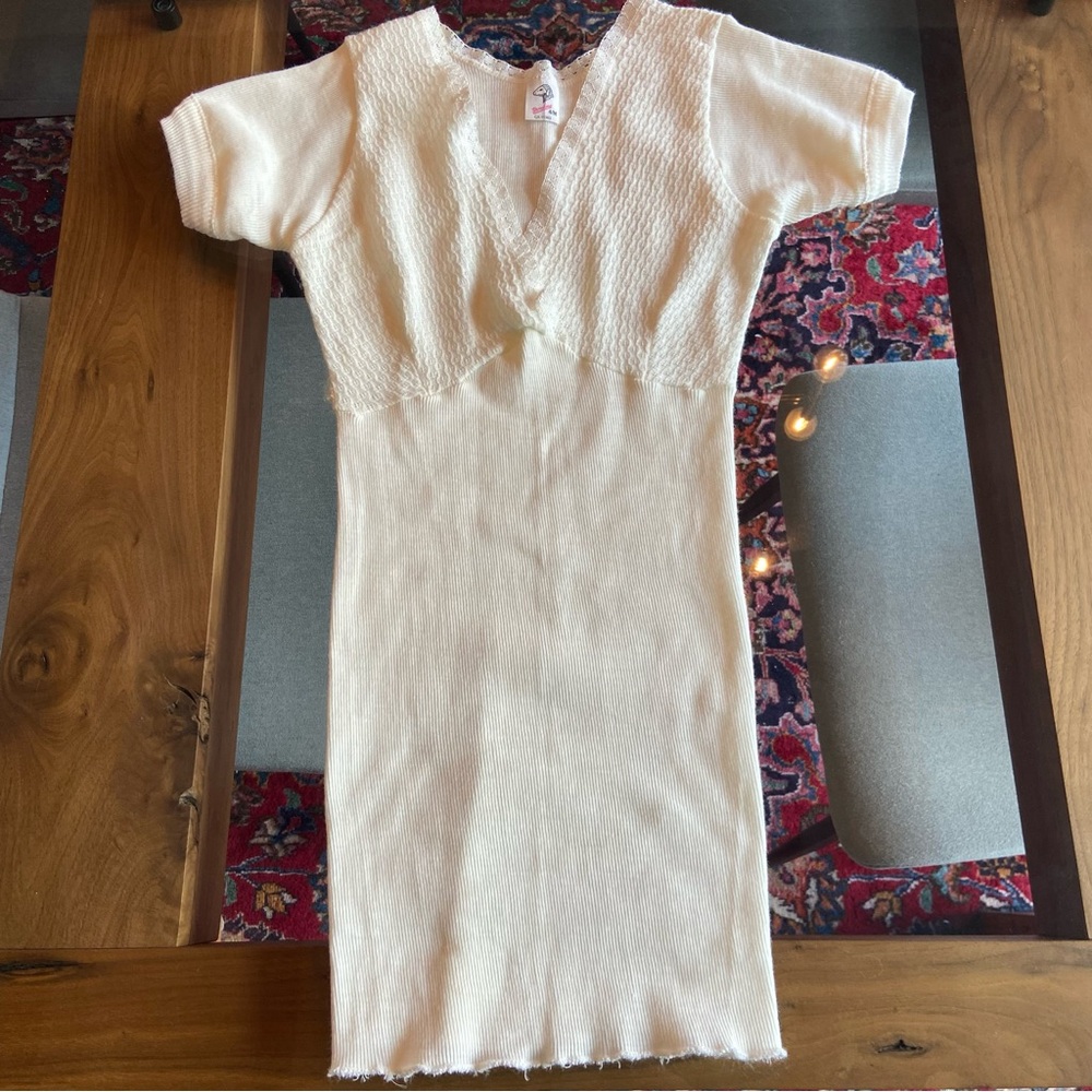 Short Sleeve Knit Dress